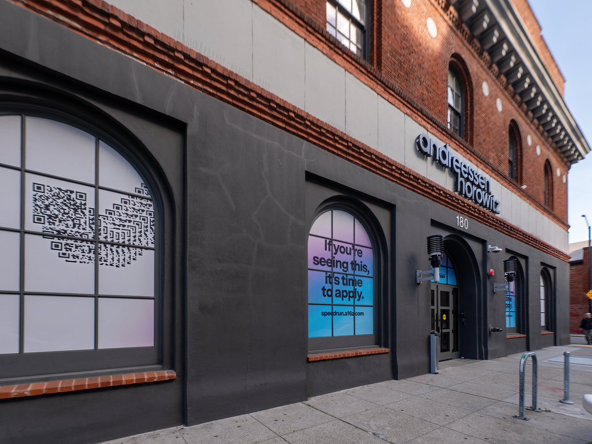 haha ive been told that a16z SF HQ looks a little different rn 👀
If any SF folks walk by lemme kno