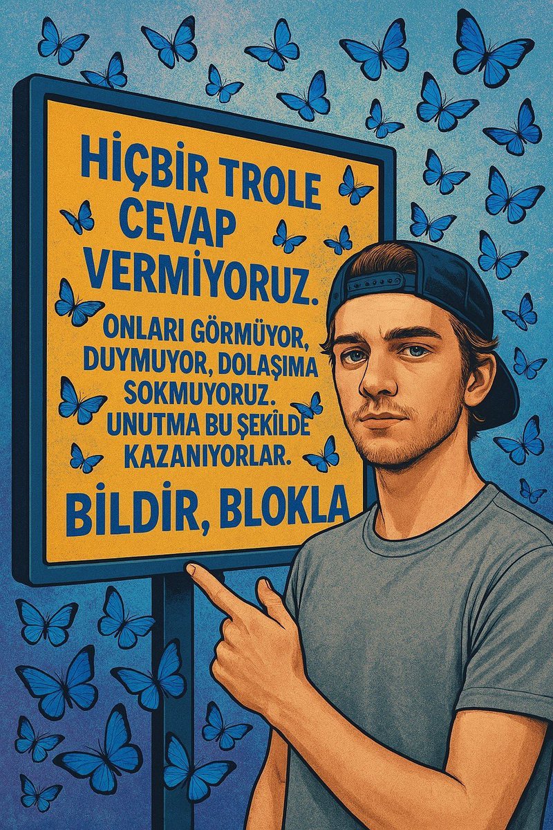 Hiçbir trole cevap vermiyoruz #TrolSavarBildirBlokla 👇