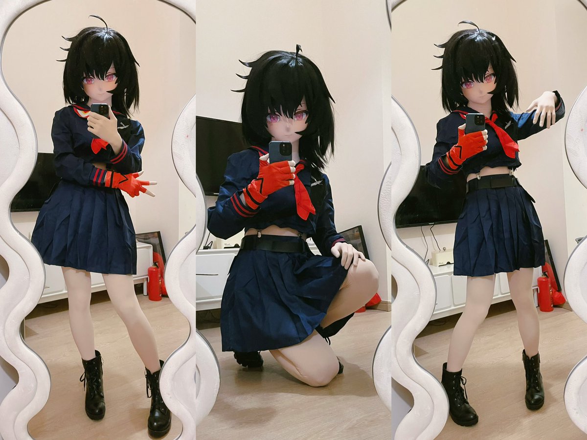 继续夺舍缠流子！

🎭：@Cyberloafing_S 
#kigurumi #着ぐるみ