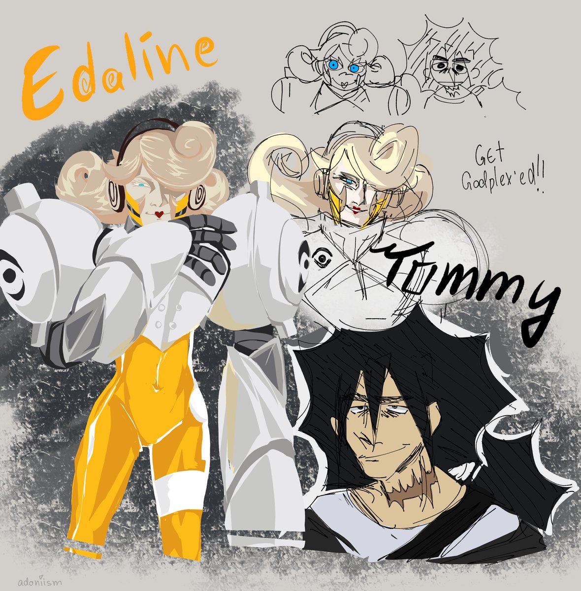 adoniism_'s tweet photo. I like them both (Edaline solos tho)  #godplex https://t.co/Lf8mbwt34i