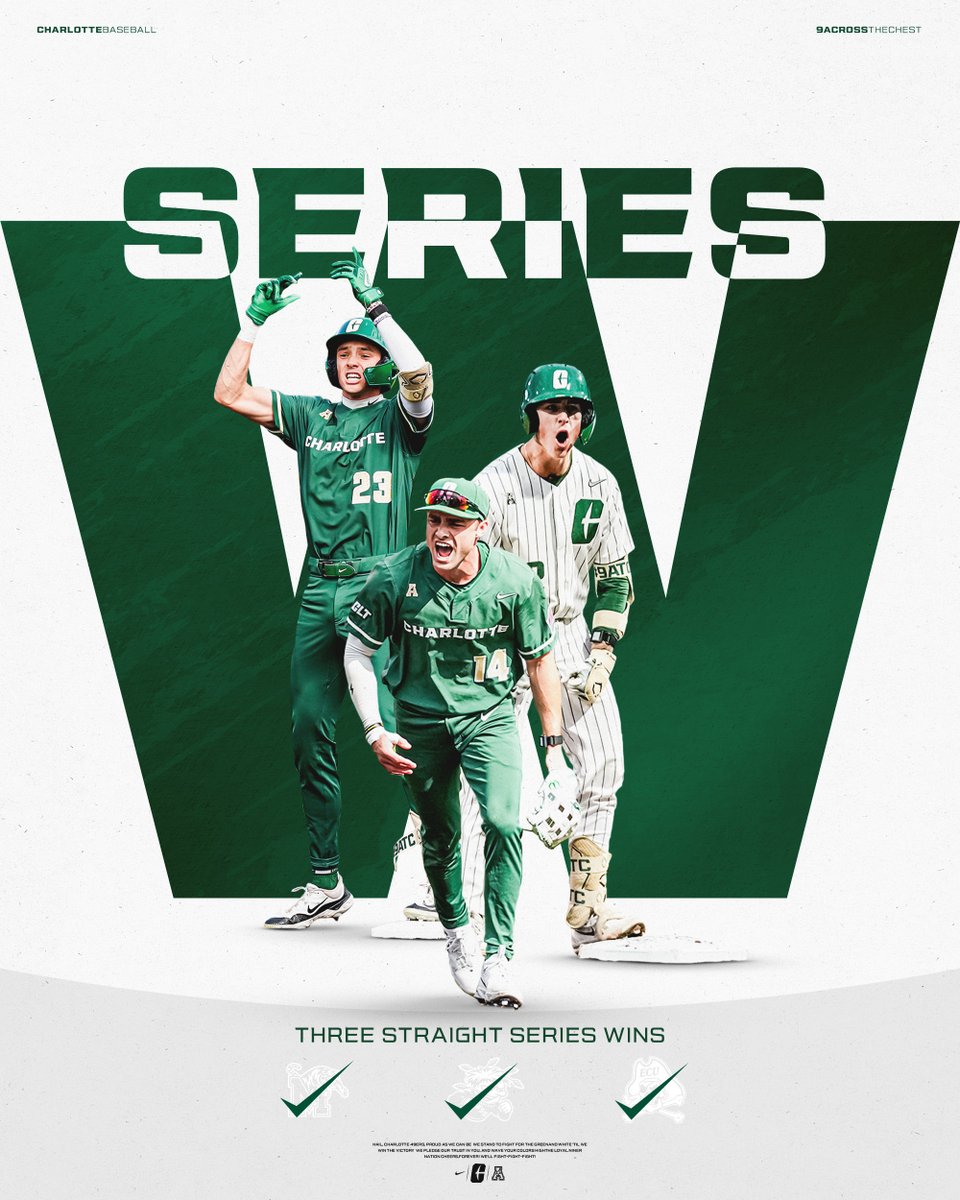 Charlotte Baseball (@charlottebsb) on Twitter photo ππππ€-to-ππππ€-to-ππππ€ <a href="/American_Conf/">The American</a> series wins π
#GoldStandard x #9ATC ππππ€-to-ππππ€-to-ππππ€ <a href="/American_Conf/">The American</a> series wins π
#GoldStandard x #9ATC