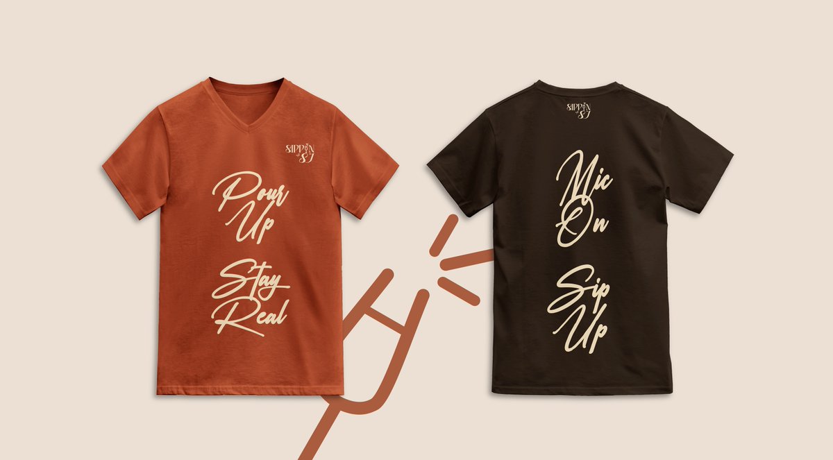thecreativexx's tweet image. Brand Visuals for Sippin with SJ
Currently my favorite project this year.
Shani said "I need a beautiful design"
I said, "I got you!"
Full Visuals here: behance.net/gallery/223659…