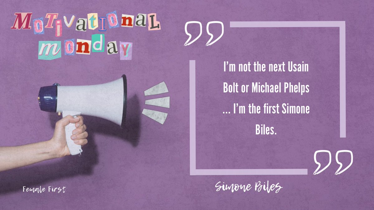 🗣️We’re back! Did you miss us?

And it’s never to late to get #motivated this Monday 💟

#MotivationMonday #SimoneBiles #wordstoliveby #wereback