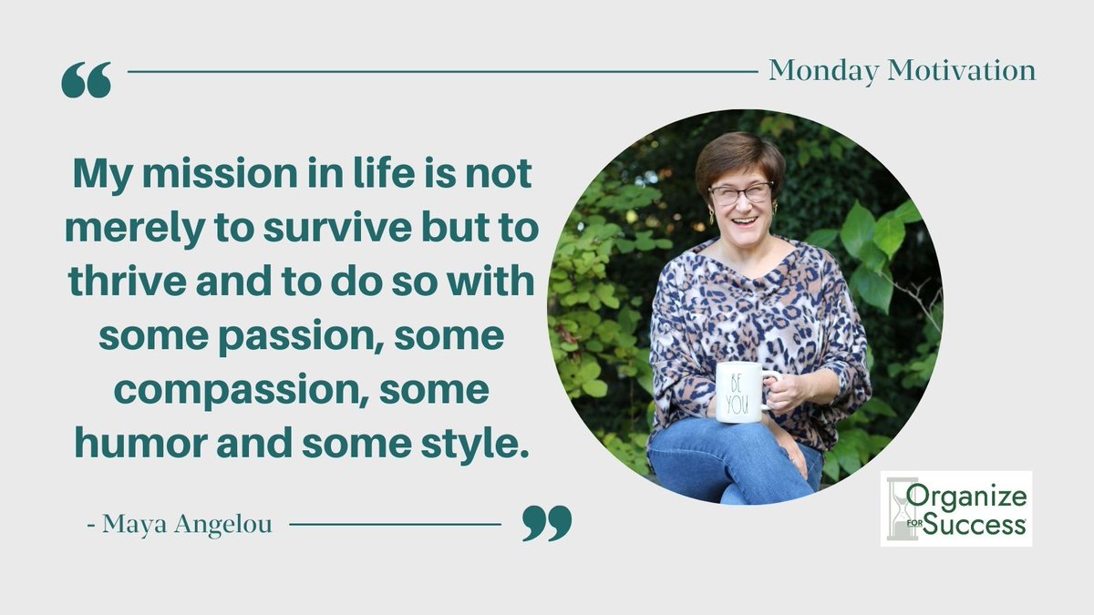 Org4Success's tweet image. As the world continues to feel so heavy, it’s vital to operate from core values. These values drive what we do at Organize for Success: Advocacy, Community, Continued Learning, Courage, Diversity, Flexibility and Loyalty. Take time to clarify your vision and what earns your time.