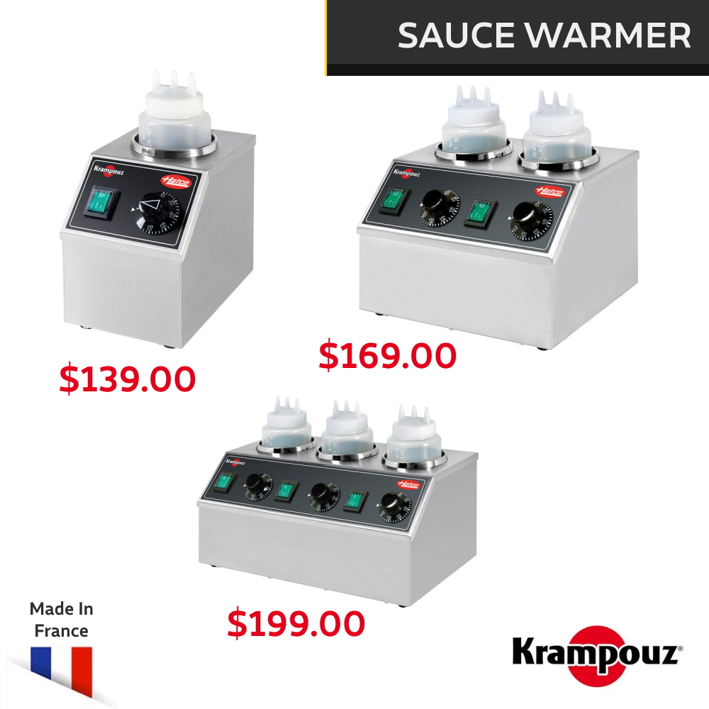 WafflePantry's tweet photo. Warm up #pistachiocream, chocolate, or any of your favorite spread right in its bottle with the convenient Krampouz sauce warmer. Limited inventory available.. Special pricing valid while supplies last. #dubaichocolate #dubaistrawberrychocolatecup https://t.co/cHzZE4OPQQ