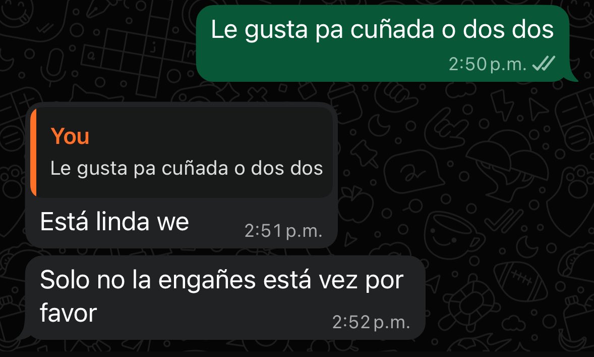 GabsC121's tweet photo. -I show my situationship to my bro
-My bro: https://t.co/ilXcxHWpPD