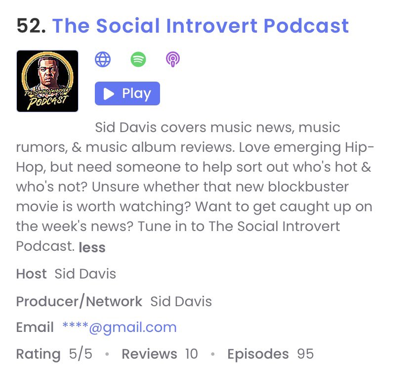 The Social Introvert Podcast ➐ (@socialintropod) on Twitter photo Woke up to this today. This is super cool! Thank you! Woke up to this today. This is super cool! Thank you!