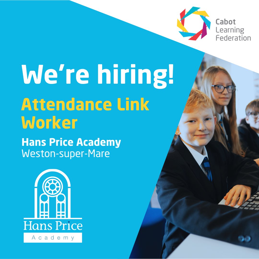 Hans Price Academy (@hanspriceac) on Twitter photo 🚨We're Hiring at HPA🚨
An exciting opportunity has arisen for an Attendance Link Worker at <a href="/HansPriceAC/">Hans Price Academy</a>.
📅 Closing date: 21.4.25
Please click on the link below for further details, including job description, person specification & how to apply 👇
eteach.com/careers/hanspr… 🚨We're Hiring at HPA🚨
An exciting opportunity has arisen for an Attendance Link Worker at <a href="/HansPriceAC/">Hans Price Academy</a>.
📅 Closing date: 21.4.25
Please click on the link below for further details, including job description, person specification & how to apply 👇
eteach.com/careers/hanspr…