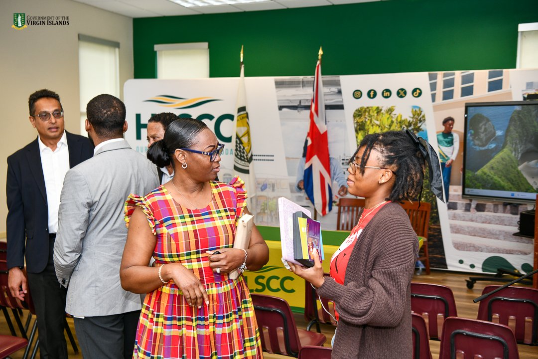 His Lordship, the Hon. Mr. Mario Michel, Chief Justice [Ag.] visits the H. Lavity Stoutt Community College (BVI) as part of the Justice in Schools – ECSC Public Education Campaign