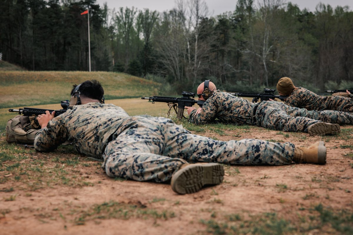 USMC's tweet image. #Marines zero their rifles during the annual Marine Corps Marksmanship Championships at Marine Corps Base Quantico, Virginia.

The competition brings together the top shooters from regional Marine Corps Marksmanship Competitions to test their skills in multiple shooting events.