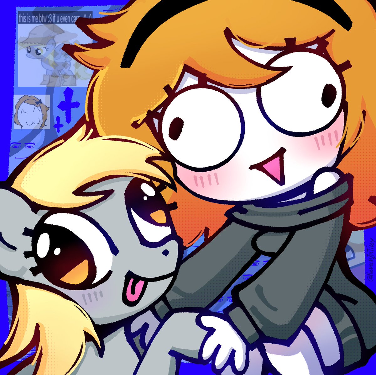 NaranjaTiny's tweet photo. #derpina #derpy #meme #fanart #DigitalIllustration https://t.co/EulZGXZ8z6