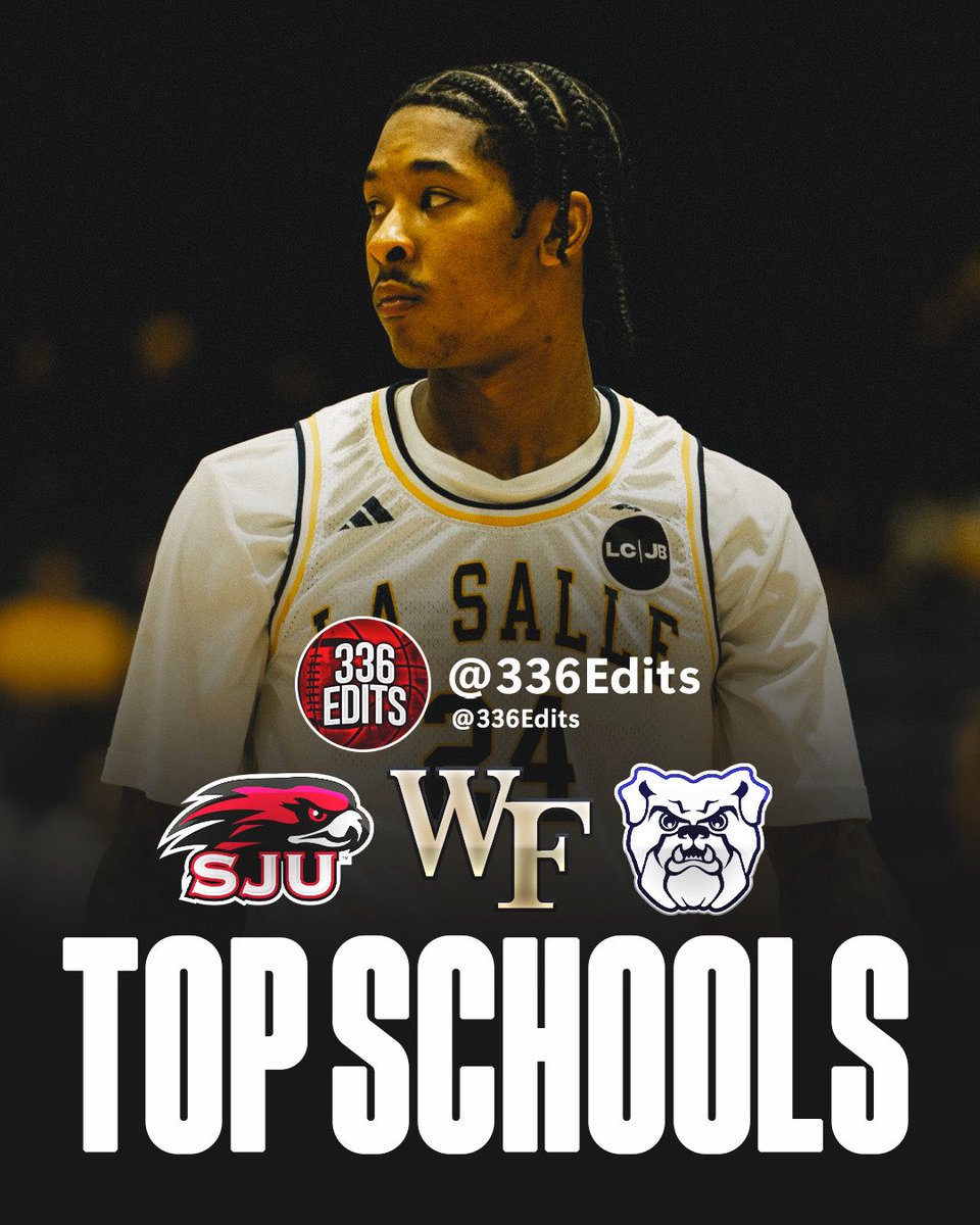 NEWS: La Salle transfer Deuce Jones is down to three schools, he tells 336Edits.

The 6-3 guard averaged 12.5 points, 4.2 rebounds, and 2.8 assists this season. Jones was named A10 Rookie of the Year.