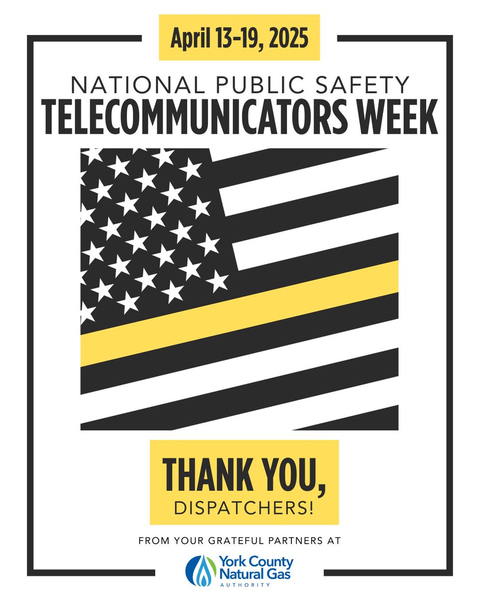 Please join us this week as we celebrate #NationalPublicSafetyTelecommunicatorsWeek 💛☎️ Thank you to the dedicated unseen heroes who answer the call day and night. We appreciate your calm, care, and commitment to keeping our community safe!