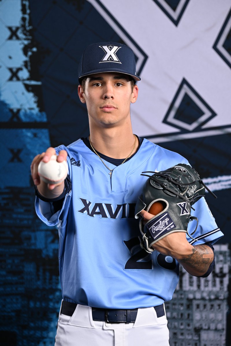 Xavier Baseball (@xavierbase) on Twitter photo Jon Wylie earns a spot on the <a href="/BIGEAST/">BIG EAST Conference</a> Weekly Honor Roll after posting a 0.00 ERA through 6.2 innings innings pitched last week!
bit.ly/4ctOKps Jon Wylie earns a spot on the <a href="/BIGEAST/">BIG EAST Conference</a> Weekly Honor Roll after posting a 0.00 ERA through 6.2 innings innings pitched last week!
bit.ly/4ctOKps