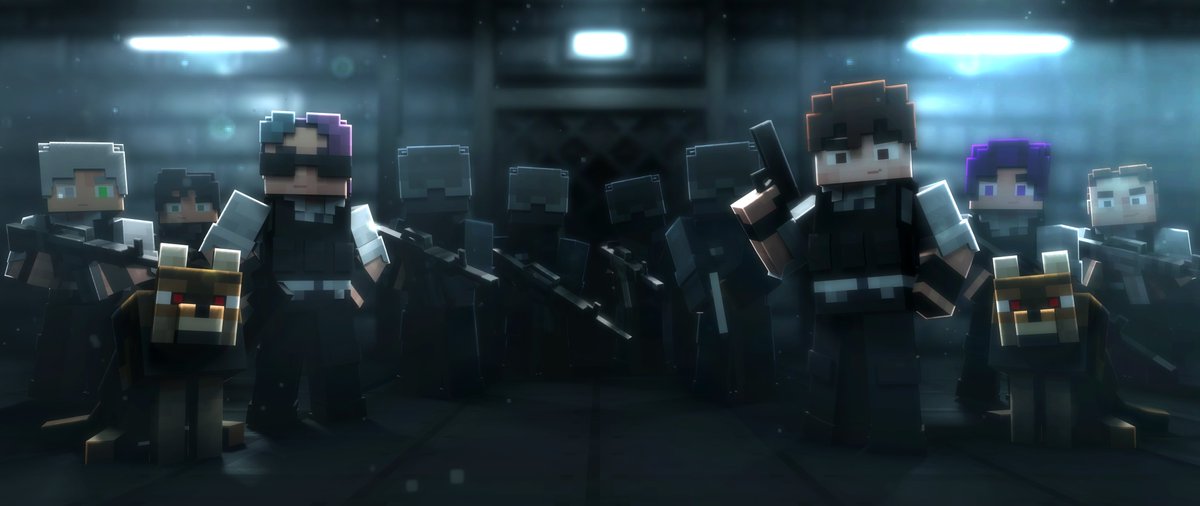 lootstd's tweet image. Who are they going after? 🤔
#mineimator #minecraft