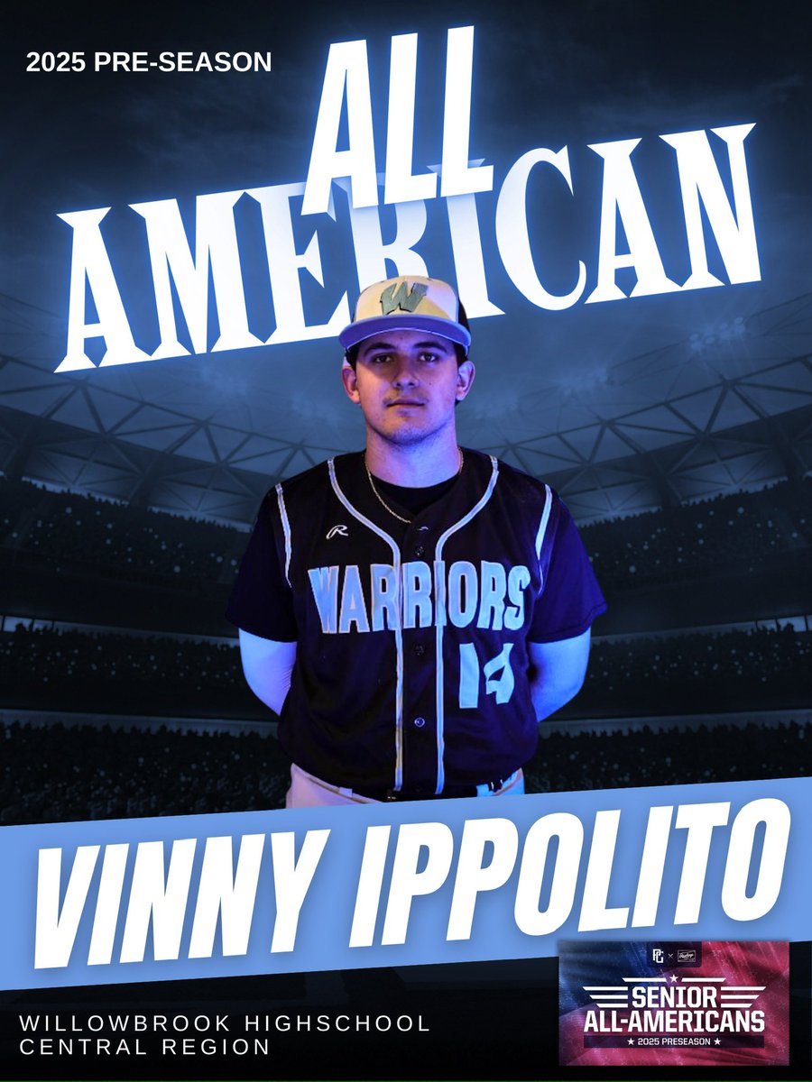 Thank you <a href="/PerfectGameUSA/">Perfect Game USA</a> for the All American Selection <a href="/Addy_Rouse/">Addison Rouse</a> <a href="/SXUBaseball/">SXU Baseball</a> <a href="/WB_Baseball1/">Willowbrook Baseball</a> <a href="/PGShowcases/">PG Showcases</a>