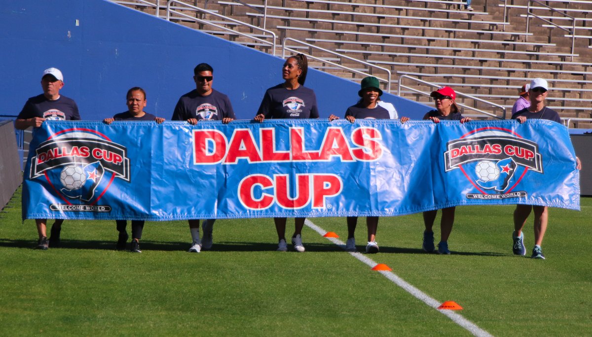 dallas_sports's tweet photo. ๐ Opening Day at the 2025 @dallascup brought the world to Cotton Bowl Stadium
โ
Record-breaking attendance - 23k+
โ
Whataparade of Teams - 10K+
โฝ A special way to kick off one of North America's most premier youth soccer tournaments
#DallasBIGWins l #WelcomeWorld https://t.co/N7dC6hgiyD