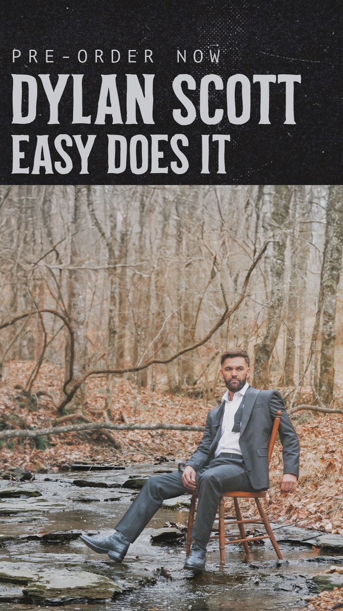 "Make sure to preorder Dylan's new album Easy Does It out on 5/30!" - Team DS

dylanscott.lnk.to/EasyDoesIt