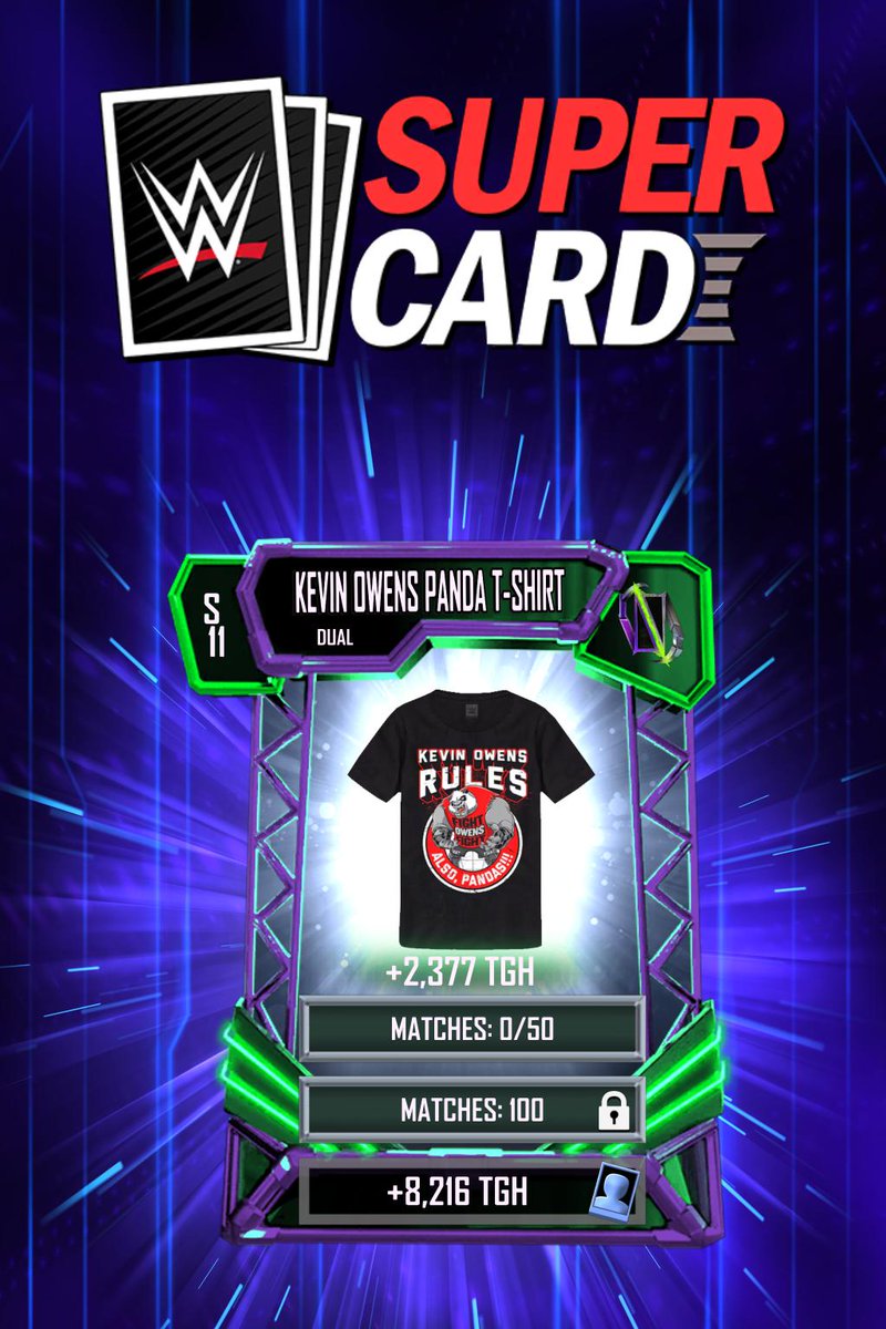Luck is on my side for once! Pulled from RDB front the 5 free picks! #wwesupercard <a href="/FightOwensFight/">Kevin</a>