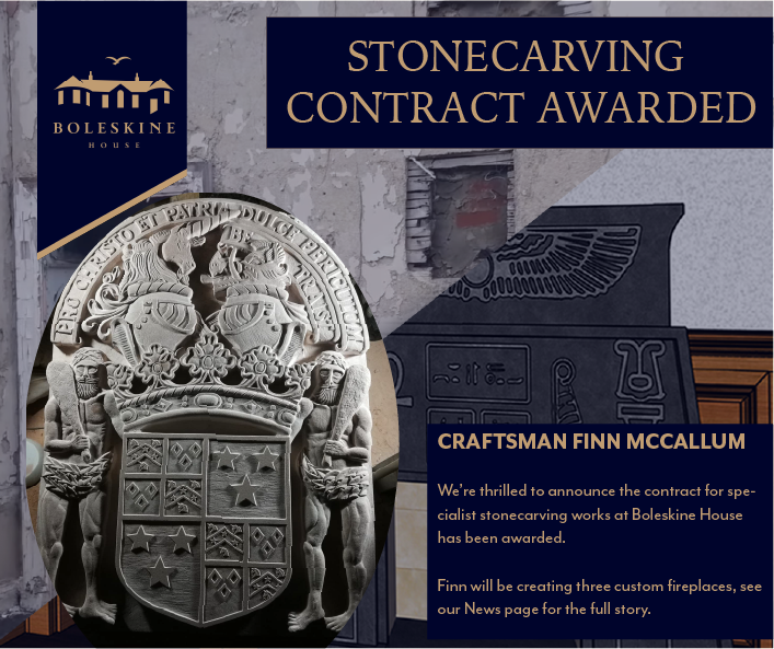 Scottish craftsman Finn McCallum has been chosen to carve three bespoke fireplaces for Boleskine House using traditional methods. A proud moment for heritage skills in action. 🔨✨
Read more @ boleskinehouse.org