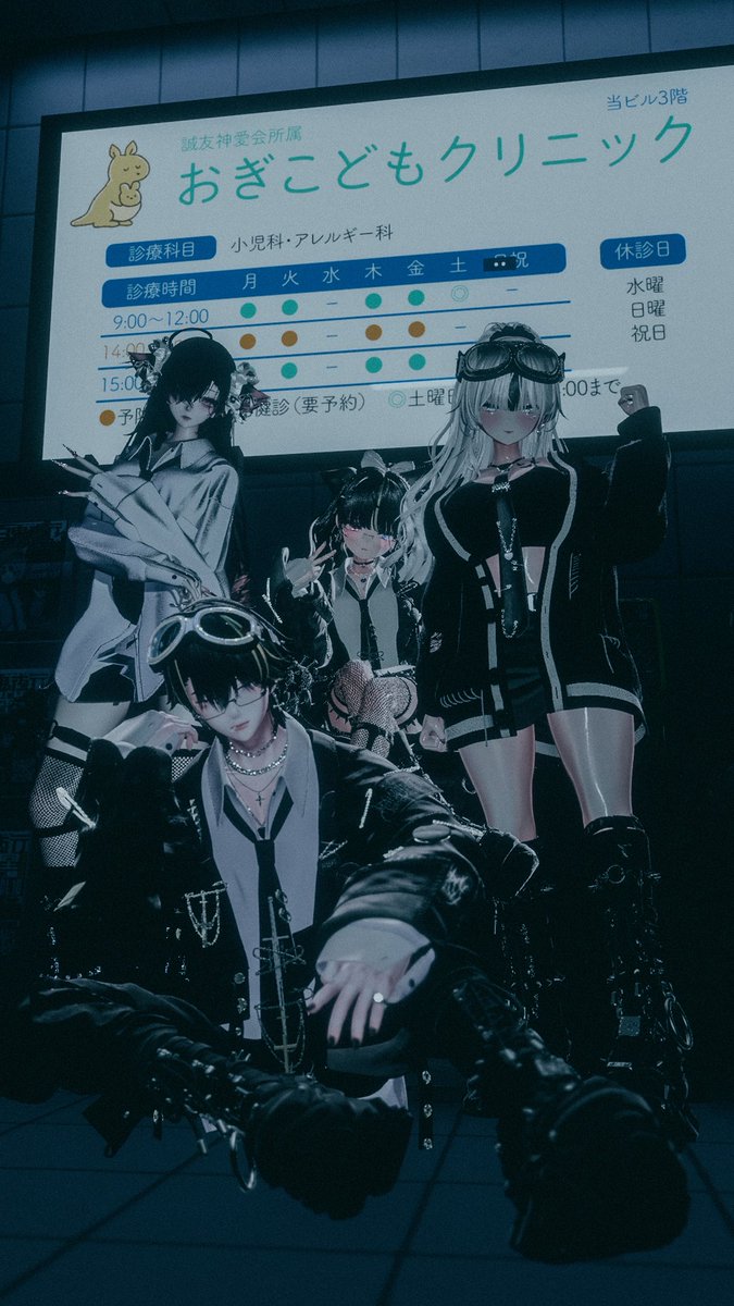 ともだち！o(｀ω´ )o
#Shinra3D #Minase3D #manuka3D #Milltina #MAISONDARC