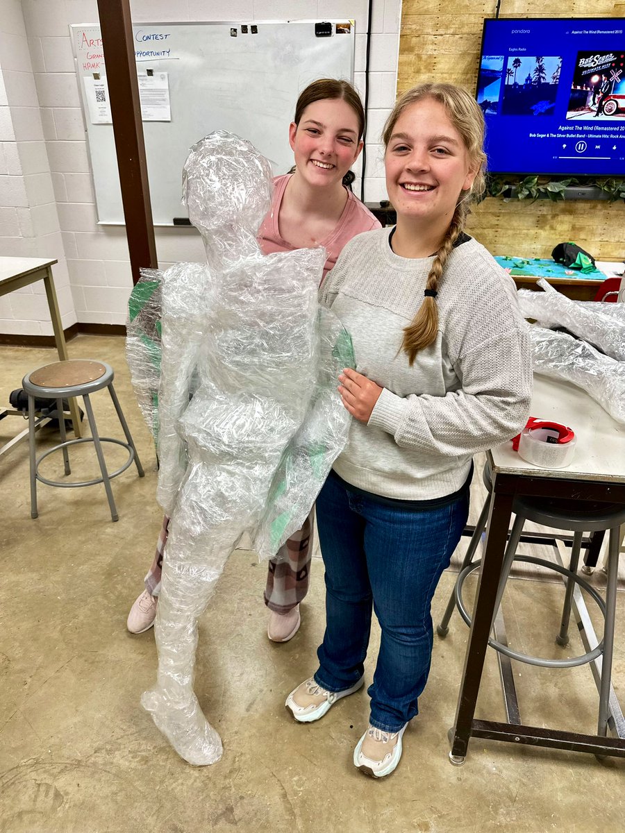 PCS_Pride's tweet image. Art 3:  3D Tape Sculptures 
#SupportTheArts