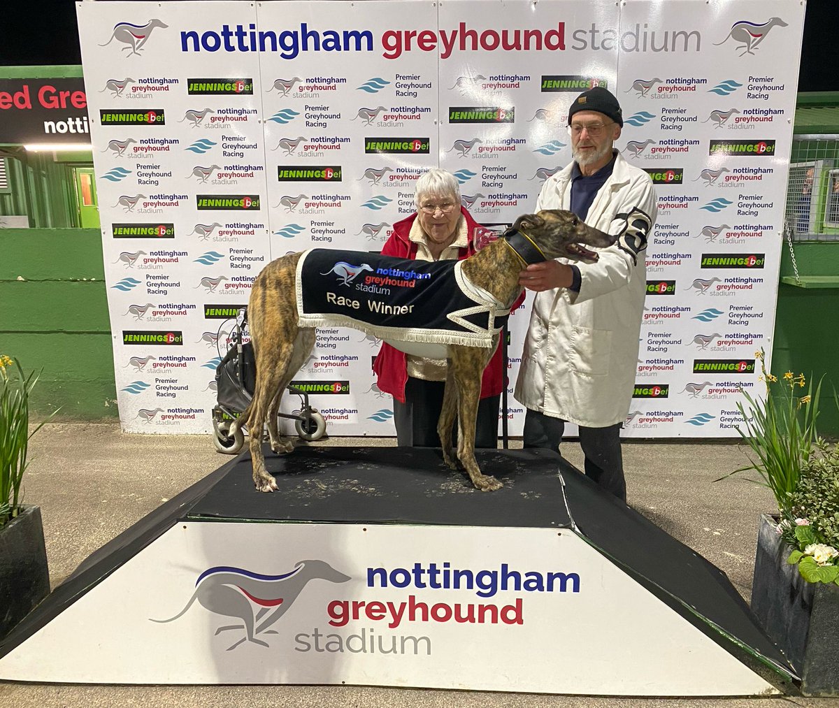 Well done to Jetstream Breeze, who has won the <a href="/arenaracingco/">ARC</a> Gents Standard Trophy Final, in a time of 29.80. Trained by Peter Holland, owned by Mr E.T.M Freshwater.