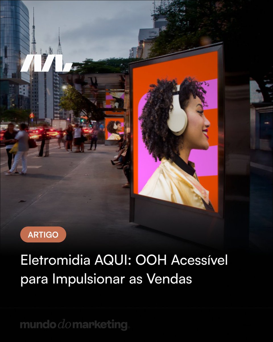 mundodmarketing's tweet photo. 🚀 Com a Eletromidia AQUI, sua PME impacta quem importa, onde importa — fácil, acessível e sem burocracia!
Saiba mais: https://t.co/CxA95Q931h
#EletromidiaAQUI #PublicidadeLocal #PME #MarketingInteligente #OOH #Geolocalização #NegócioLocal https://t.co/gES2u33zwX