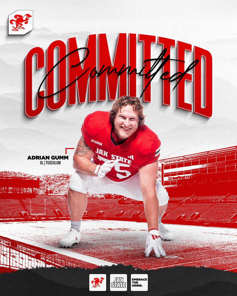 Adrian Gumm (@adrian_gumm) on Twitter photo Excited to say Iβm continuing my football career at Jacksonville state! Thank you <a href="/CoachKellyJSU/">Coach Charles Kelly</a> <a href="/CJTrickett9/">Clint Trickett</a> <a href="/CoachRTrickett/">Coach Rick Trickett</a> for this amazing opportunity! #gogamecocks <a href="/JaxStateFB/">Jax State Football</a> Excited to say Iβm continuing my football career at Jacksonville state! Thank you <a href="/CoachKellyJSU/">Coach Charles Kelly</a> <a href="/CJTrickett9/">Clint Trickett</a> <a href="/CoachRTrickett/">Coach Rick Trickett</a> for this amazing opportunity! #gogamecocks <a href="/JaxStateFB/">Jax State Football</a>