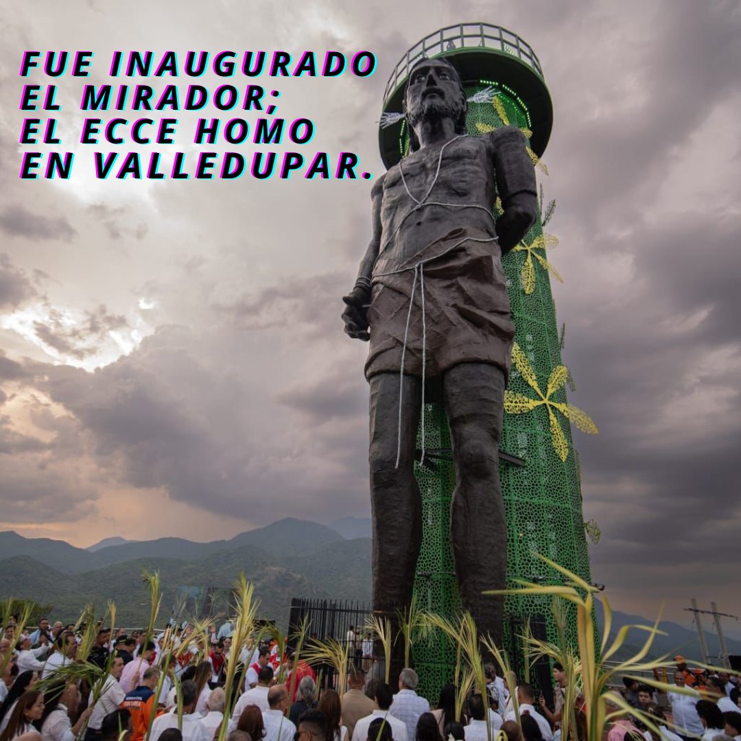 redaccionpostv's tweet photo. https://t.co/yjRDyiDpOt La inauguración, celebrada con una solemne eucaristia de acción de gracias presidida por el sacerdote Enrique Iseda, se dio en vísperas del día del Ecce Homo. @GobdelCesar @elviamilenasd https://t.co/G0fiyVI8VR
