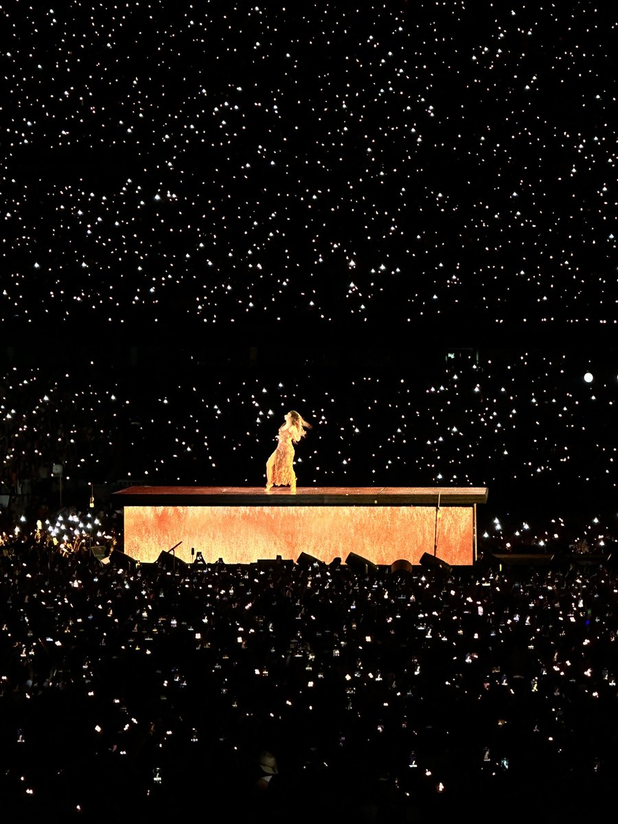 Esta foto de Shakira en el show de medellin...