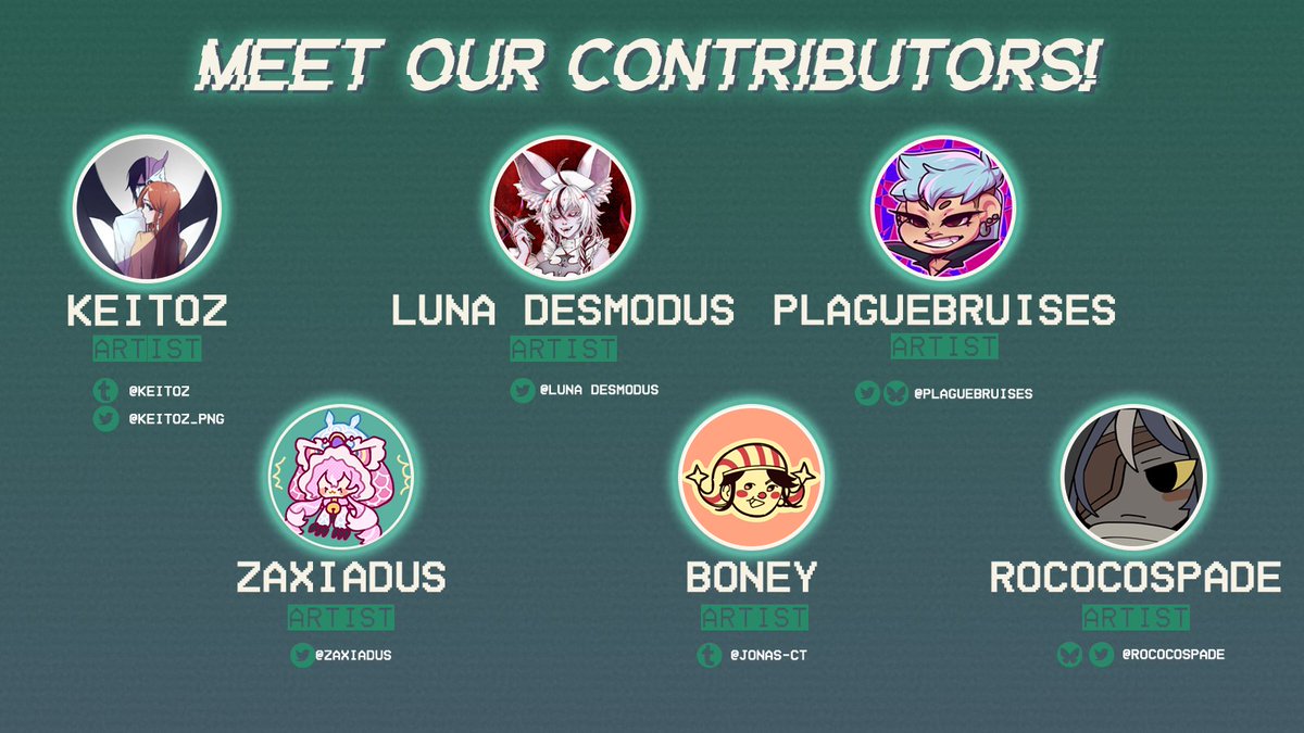 UlquiorraZine's tweet photo. -Artists-
@ururka tblr  @klanczek1 @cerisebird insta @amara_sessh @silverscalestudios tblr @ArtMomododo @keitoz tblr @luna desmodus bsky @plaguebruises @zaxiadus @jonas-ct tblr @rococospade @Nen_K0 @elyonblackstar.art @meladi_artz insta @inesisfine @ebyscoots @on1_bin insta https://t.co/ou1nYW4O6i