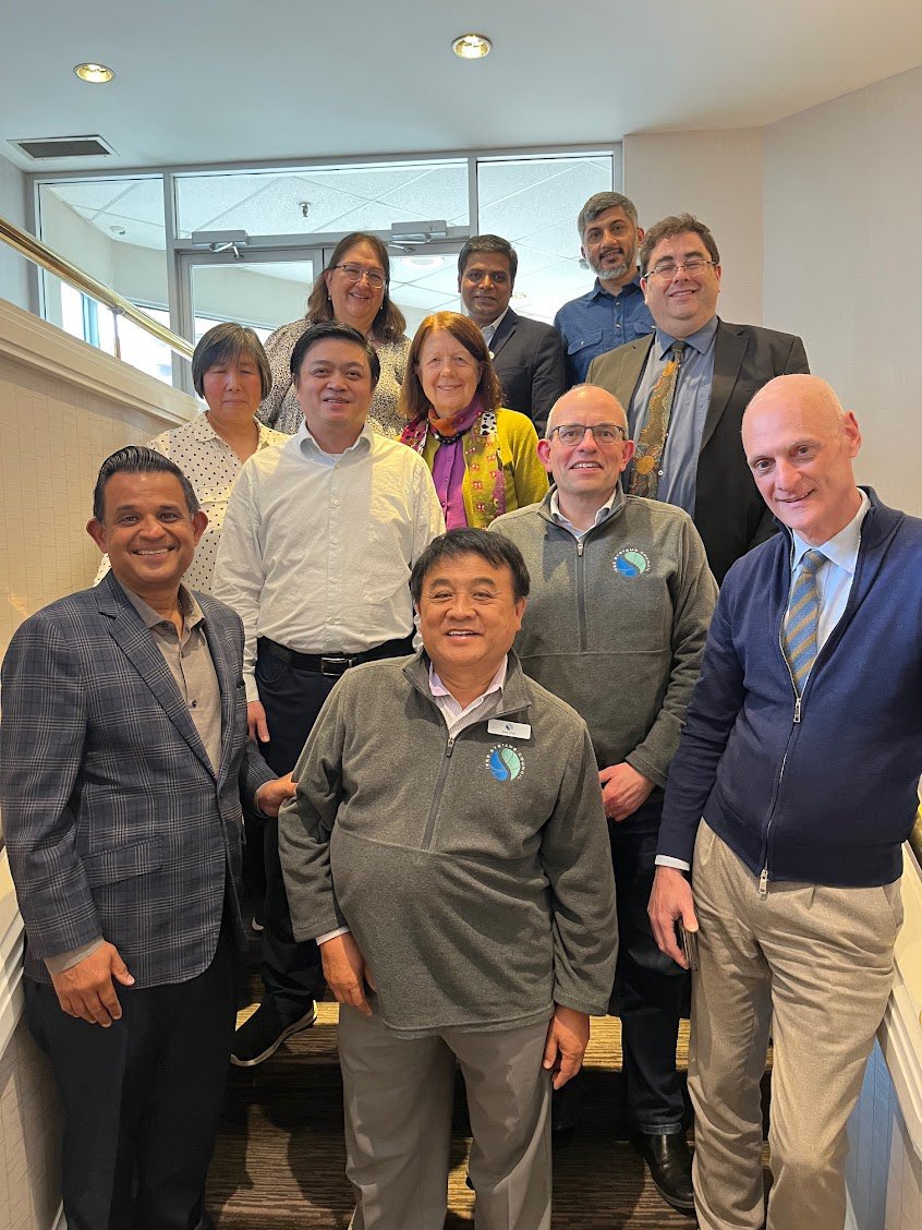 shreek_mandayam's tweet photo. With President Andy Chen and my fellow Vice Presidents of the IEEE Systems Council in our Spring meeting in Montreal on Friday. 
#IEEE #SYSC https://t.co/u2zE5Dv232
