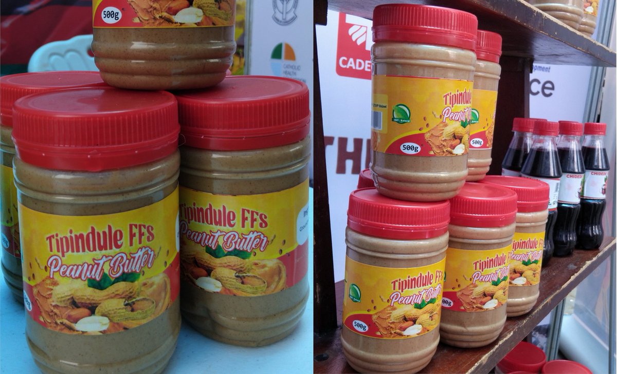 TAPP_MALAWI's tweet photo. Exciting! Tipindule Farmers Club in Malawi sees a bright future in adding value to their groundnuts through peanut butter making. Read about their journey &amp; vision for economic empowerment supported by TAPP Malawi: https://t.co/4gSTDd2TMu #Malawi #Agriculture #PeanutButter https://t.co/4lC8bX4wz5