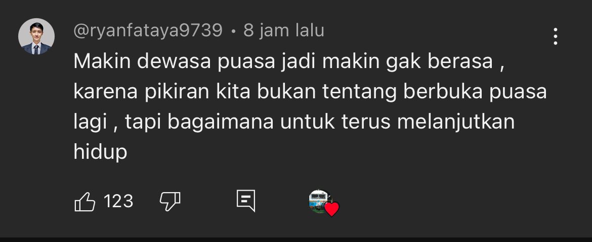 diodananjaya's tweet photo. Lagi nonton yutub malah fokus sama komennya 😢 https://t.co/82wQ40WLXh