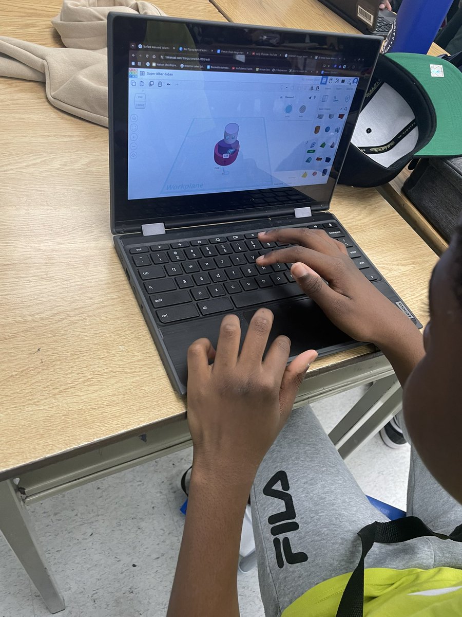 Gr. 7/8s <a href="/havens_class/">Ms. Havens and Stars</a> were tinkering around with surface area and volume using  3D shapes and designs for todays Math lesson. <a href="/tinkercad/">Tinkercad</a> in ACTION!