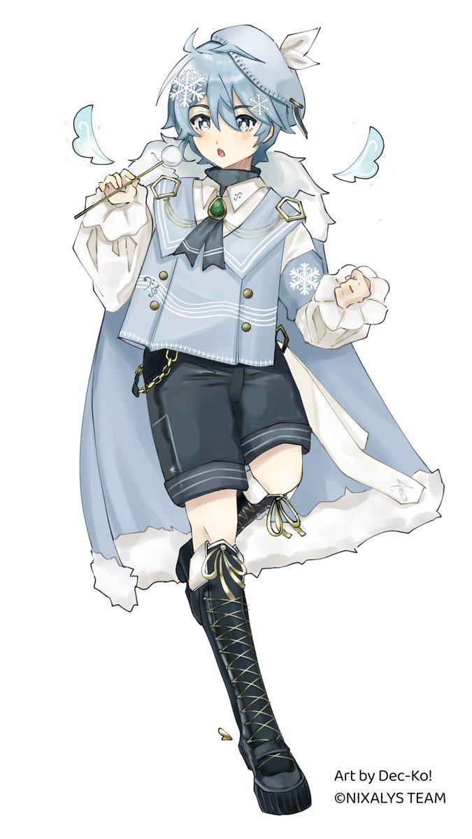 Maybe you didn't know, but Arifu's redesign was created on April 19th! To commemorate it, I’ve drawn Arifu with a design that celebrates his first anniversary.

Let’s hope Arifu can keep accompanying us for a long time!"

Utau by <a href="/Arifutatsu/">Arifu (Tatsu) ❄️ 31/03 BIRTHDAY🎉</a>