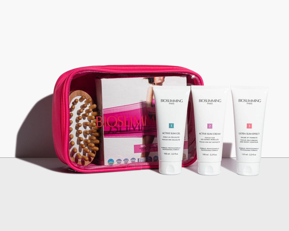 BIOSLIMMING's tweet photo. Your @bioslimming summer kit is here with a free massage brush and bag! #bioslimming #bioslimmingtrio #bodycontours #bodywrap #dayspas #spatrends #slimminggel https://t.co/y8HTcFBfB4