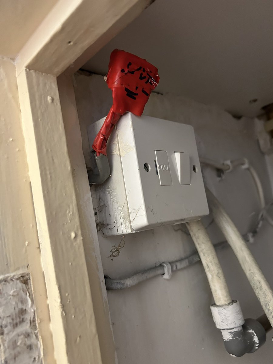 Carrying out a routine EICR and found some interesting wiring which made the report unsatisfactory. If your a landlord always keep your property in check