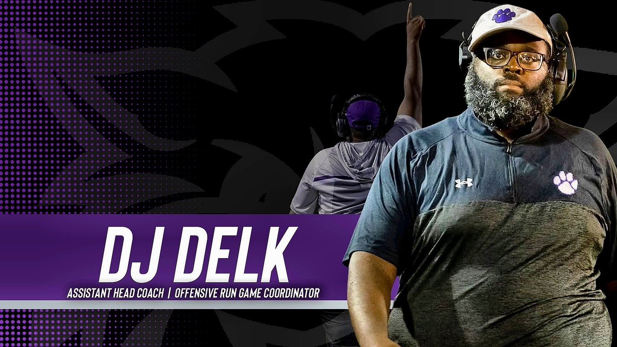 Big News from Haywood Football!
We’re proud to announce that Coach DJ Delk has been promoted to Assistant Head Coach &amp; Run Game Coordinator! 

Join us in congratulating Coach Delk on this well-deserved promotion! #haywoodtomcats