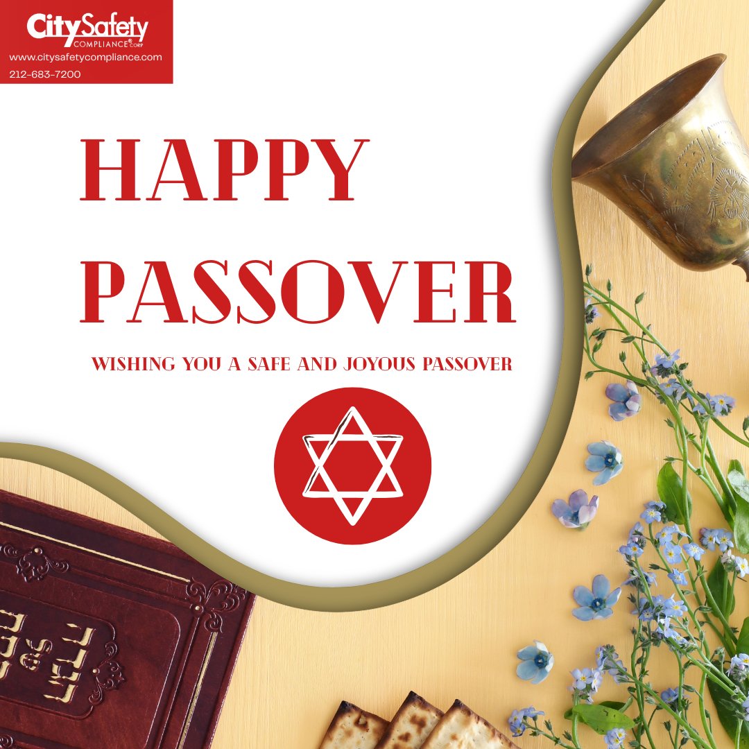 Wishing you a safe, joyful, and meaningful Passover! 📷

#Passover #ChagSameach #Passover2025 #WorkplaceSafety #SafetyFirst #FamilyFirst #StaySafe #HolidayWishes #SafetyConsulting #FreedomAndSafety