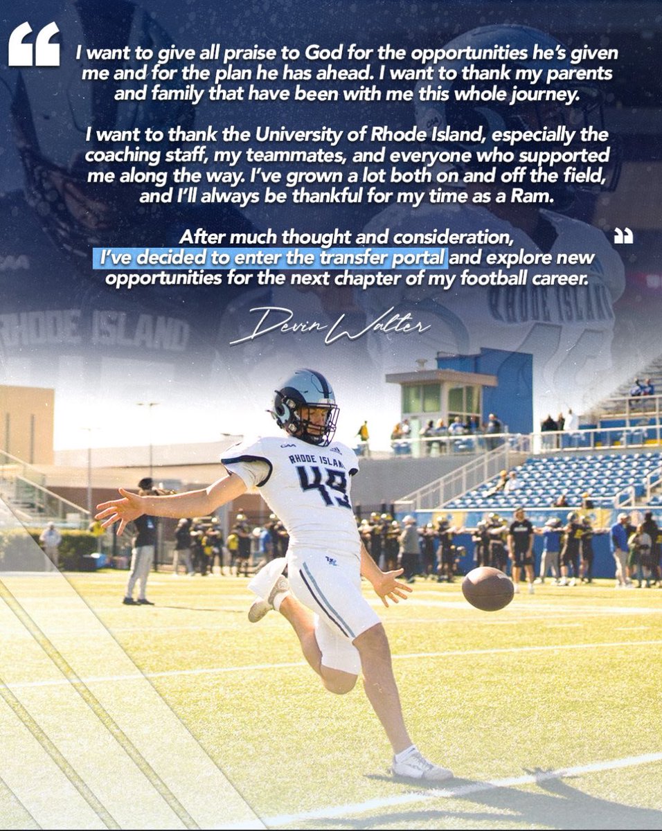 I will be entering the transfer portal with 2 more years of eligibility‼️