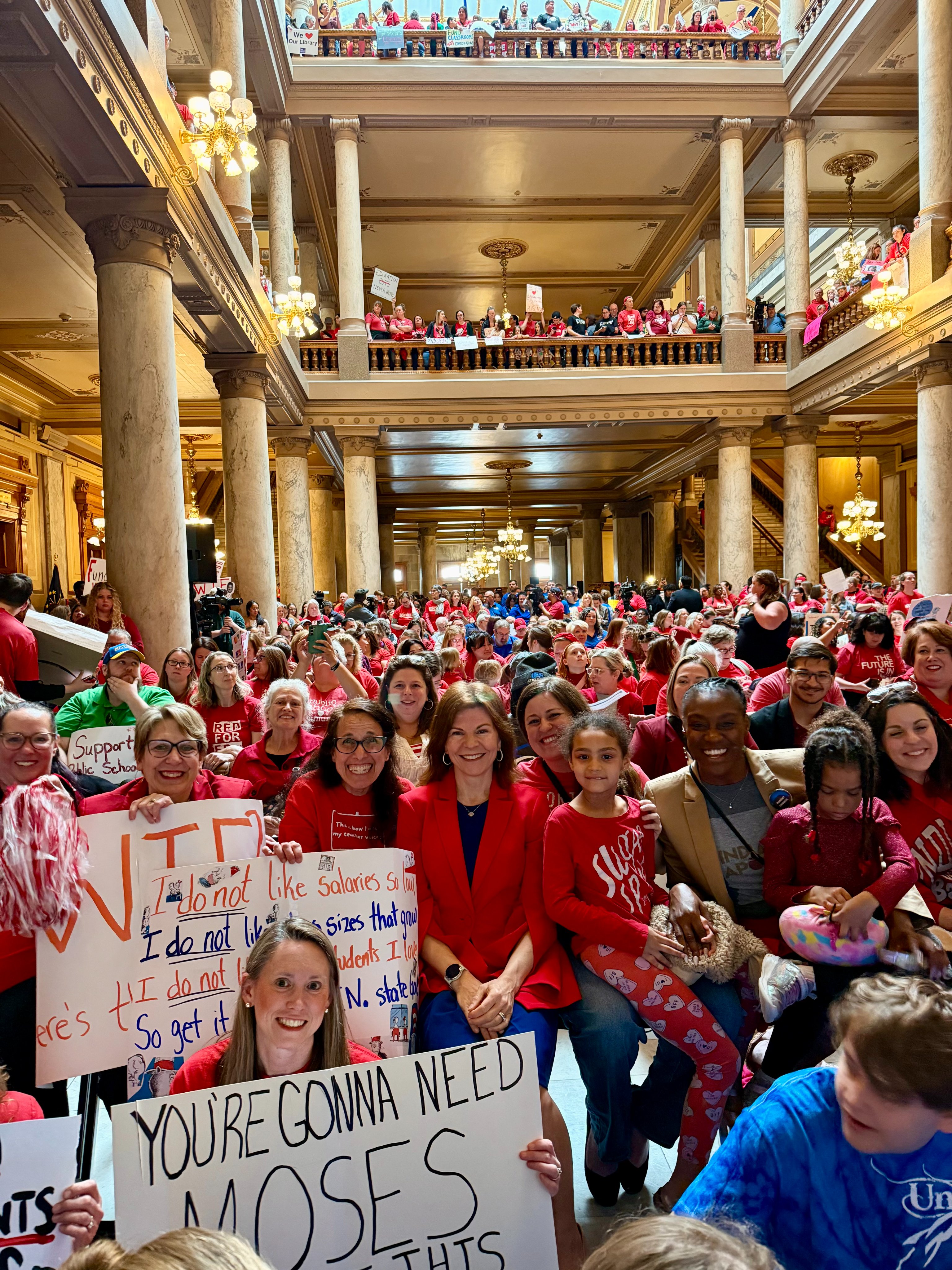 The Future Of Indiana Is In My Schooll Redfored Movement T-Shirt The Future Of Indiana Is In My Schooll Redfored Movement T-Shirt