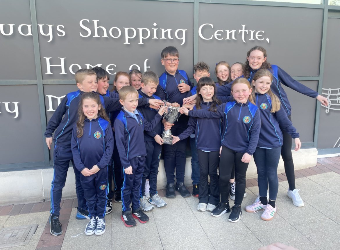 Congratulations to all the children in the Trad Group who beat stiff competition yesterday at Newry Traditional Music Feis, to come away with 1st place in the Primary School section. We are so proud of them all🏆