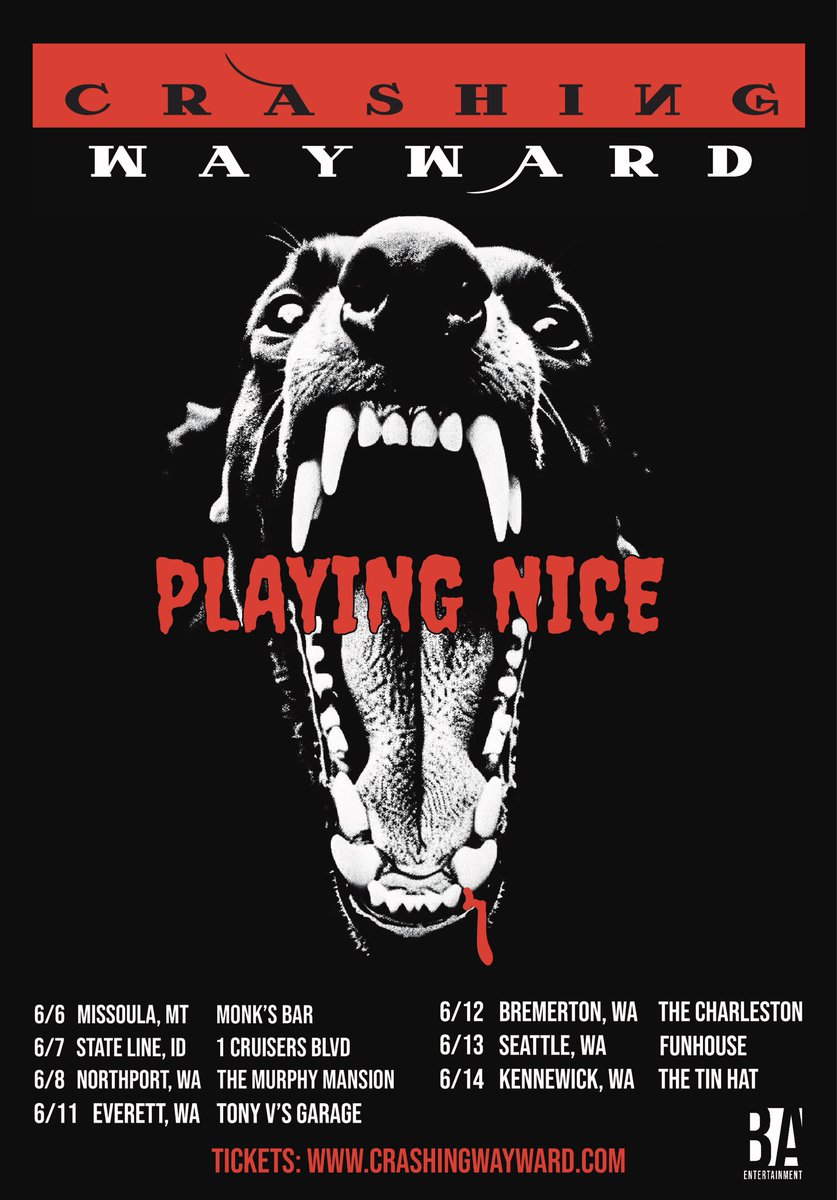 New tour announcement!  We’re coming back to the Pacific Northwest in June!  Looking forward to seeing everyone again!