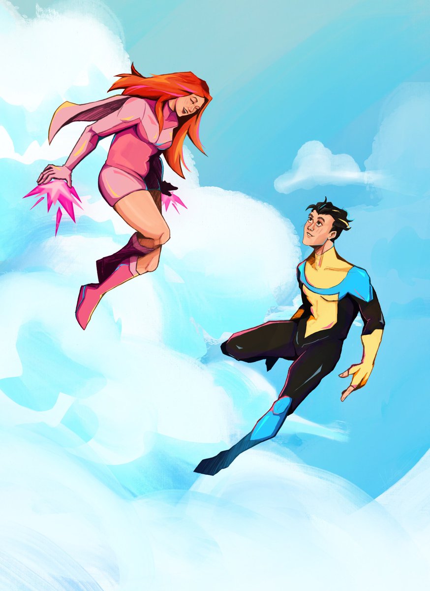 Neptunelogs's tweet image. Is that [title card] fanart?

#Invincible #invinciblefanart