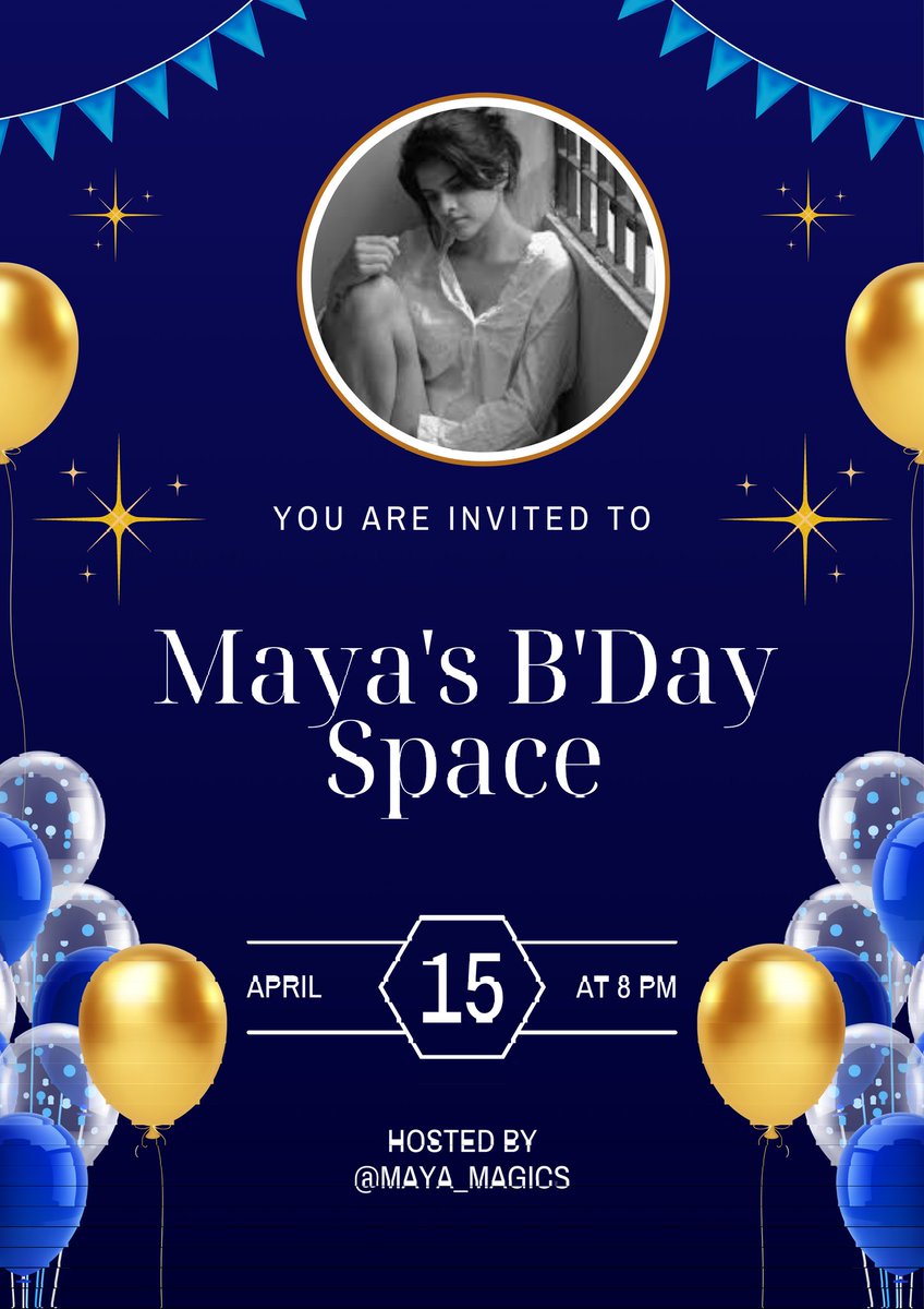 Maya_Magics's tweet photo. Hey Squadies!
#MayaSquad #HBDMaya 

Get ready for an exciting evening!
We’re going live on Space at 8PM, hosted by  @Maya_Magics

CDP Release drops sharp at 5PM!
You don’t wanna miss this vibe, so set your reminders and join us for a fun, heartfelt, and magical conversation under the stars.

See you all there!
