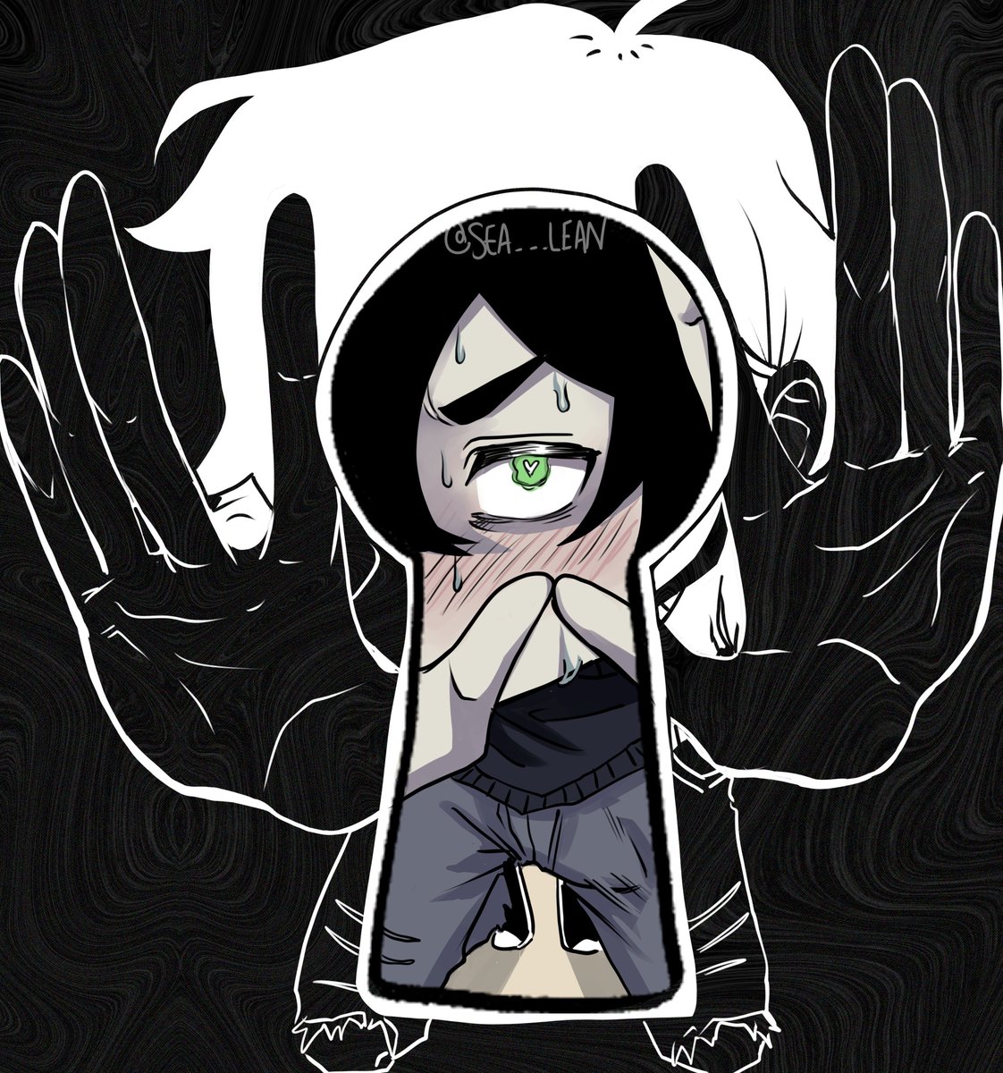 Sea___Lean's tweet photo. damn wtf is he looking at? #thecoffinofandyandleyley #tcoaal https://t.co/lFX3VGcZ7a