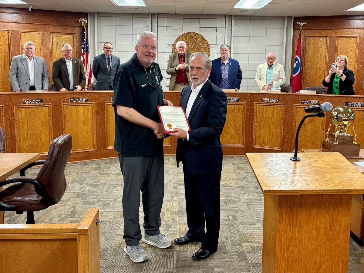 Honored to welcome the state champion Bearettes today! These young women are legends in the making—champions on &amp; off the court. Seniors: tackle your next adventure with the same passion that brought home the trophy. Underclassmen: no pressure, but a four-peat sounds nice. 🏀✨