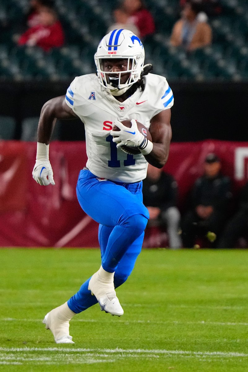 SMU running back LJ Johnson plans to enter the transfer portal, his agent Kyle Logan of Delta Sports Group tells <a href="/On3sports/">On3</a>. 

He's rushed for 994 yards and 11 rushing touchdowns. 

on3.com/transfer-porta…